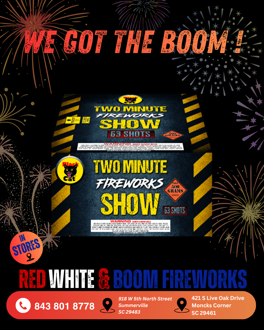Two Minute Fireworks Show