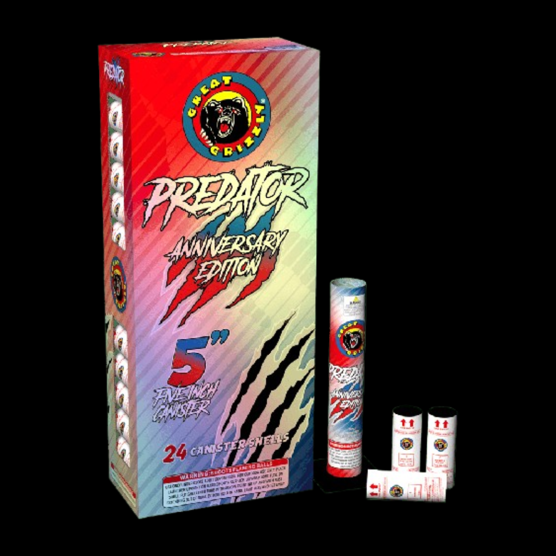 GREAT GRIZZLY  PREDATOR ANNIVERSARY 24-PK 5 SHELLS